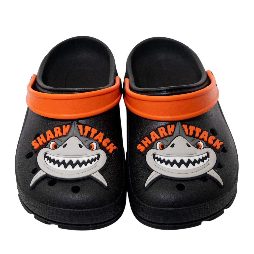 Sandália Babuche Infantil Papete Menino Sandália Tubarão Confortavel Shark