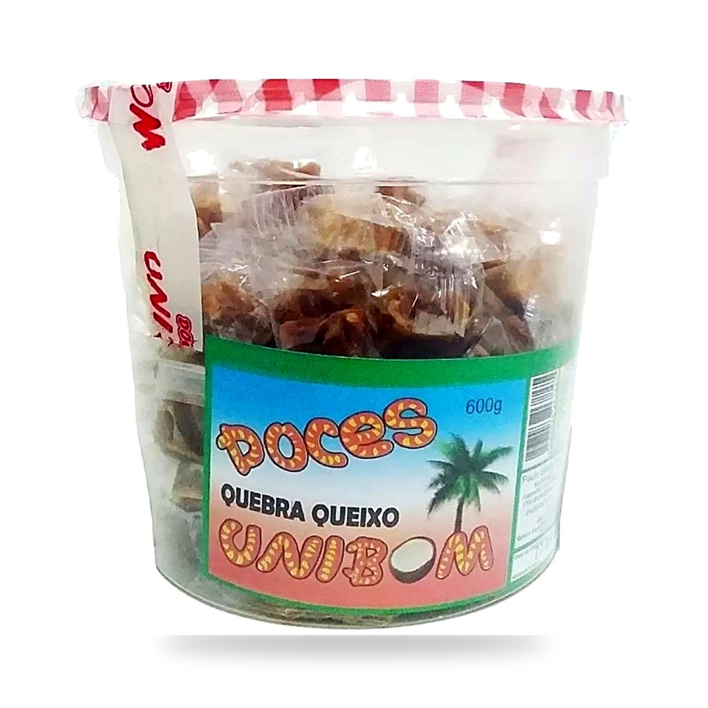 Doce Quebra Queixo 500g Cerca de 75un - Unibom