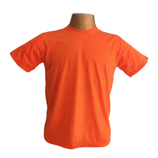 Camisa Laranja  VERZZOLO 100% Poliéster Sublimação Personalização em Oferta na Shopee