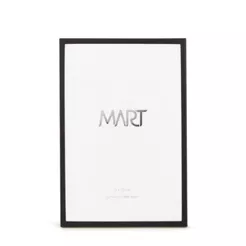 Porta Retrato Em Metal Preto Para Foto 10x15 Mart Elegante Decorativo