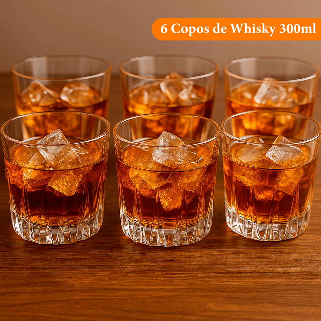 Copo de Whisky e Dose de Vidro: Onde Comprar | BuscaProdutos
