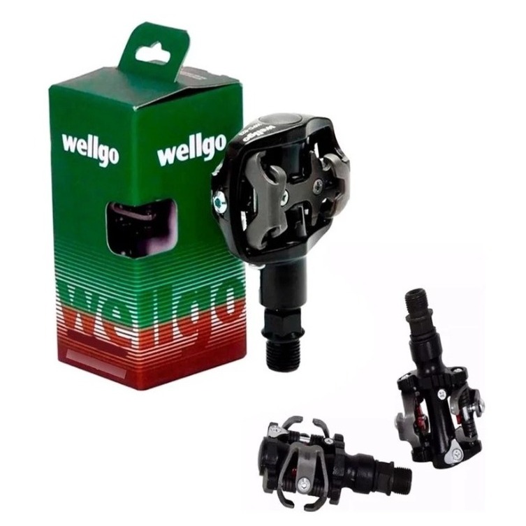 Pedal Clip Wellgo M919 Mtb Com Tacos M520 Bike Original