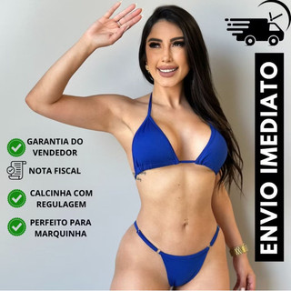 Biquini de Fita Marquinha com Regulagem Envio Imediato