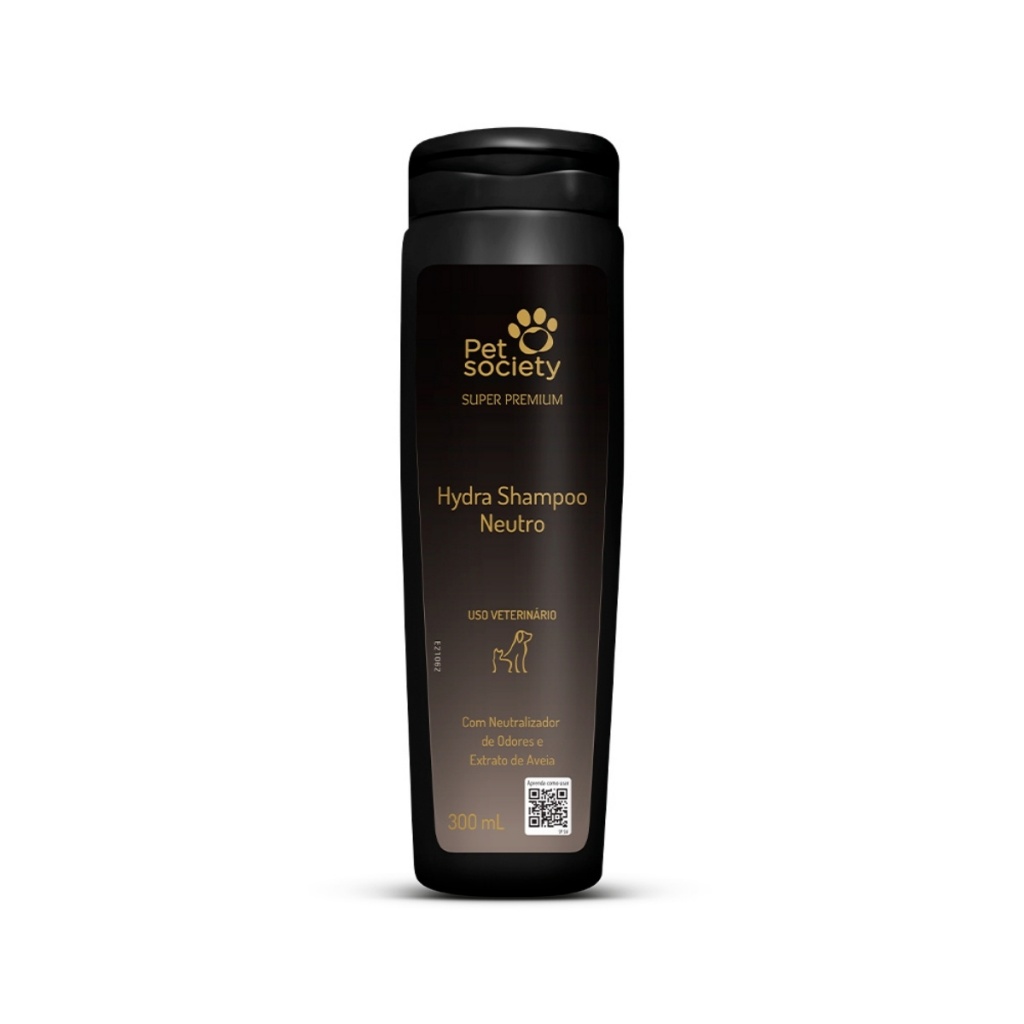 Shampoo Hydra Neutro 300ml | Pet Society® - Xampu Super Premium para Cães e Gatos