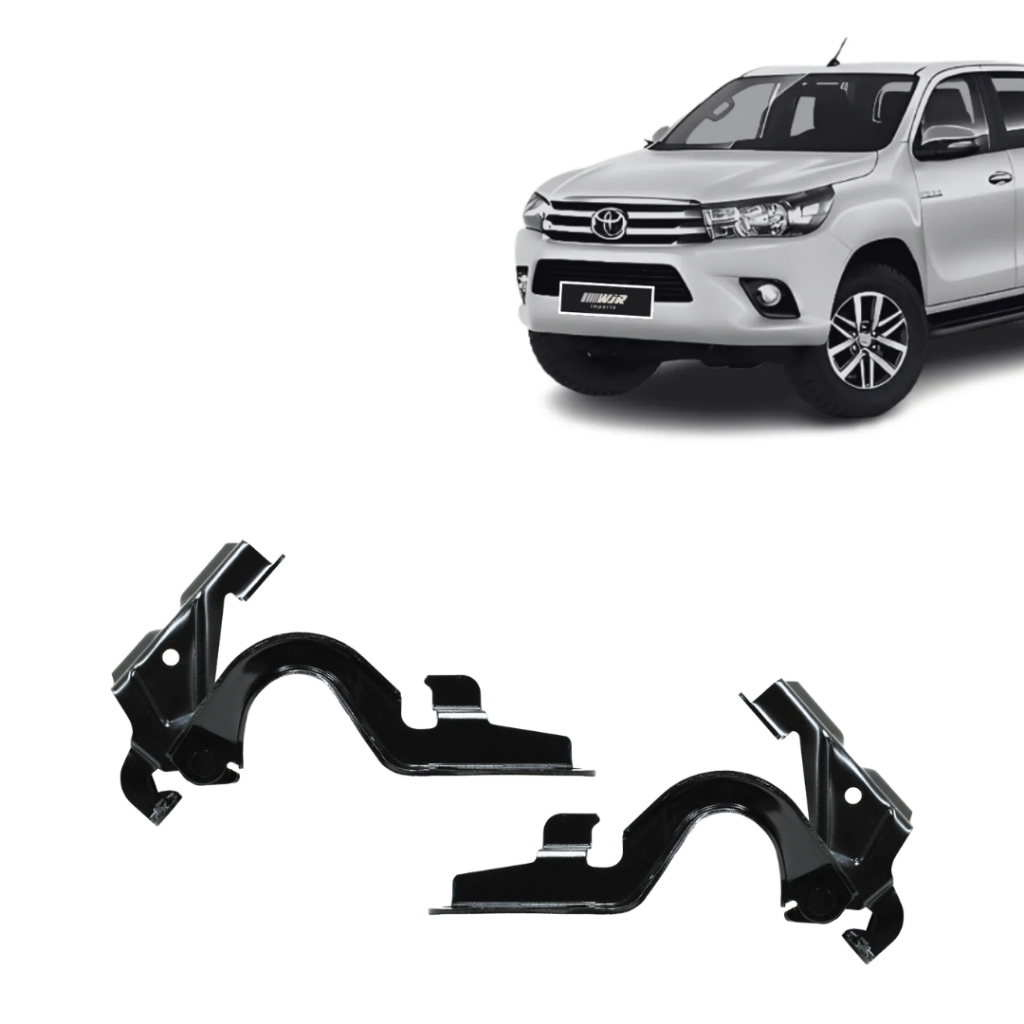 Par Braço Dobradiça Capo Hilux 2016 2017 2018 2019 2020 2021 2022 2023