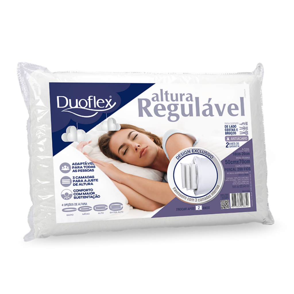 Travesseiro Duoflex Regulável: Onde Comprar | BuscaProdutos