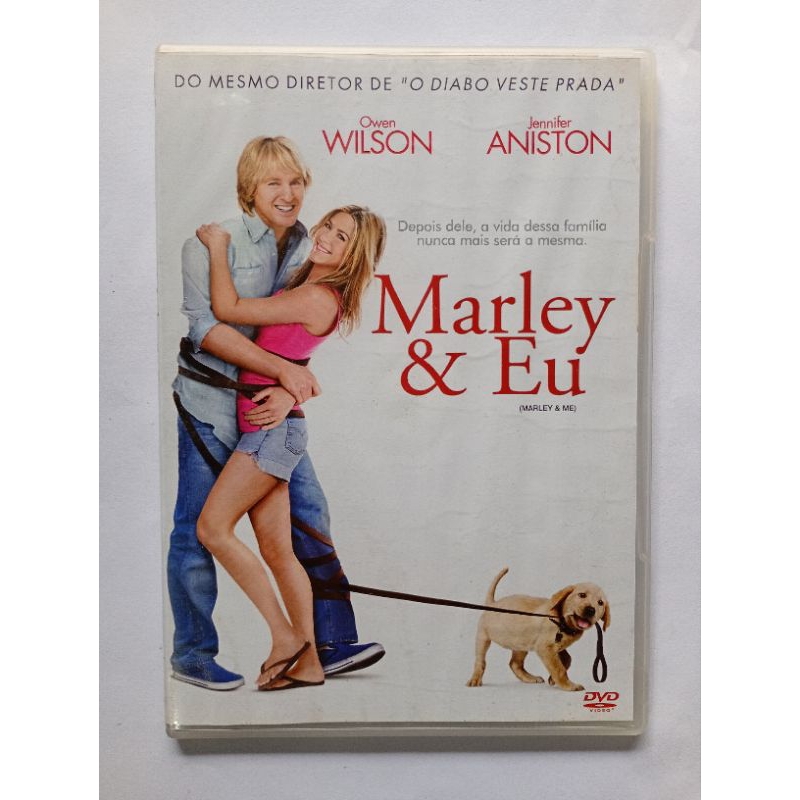 Dvd Marley E Eu Owen Wilson Jennifer Aniston Original