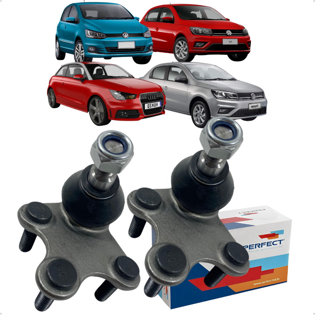 Par Pivô Bandeja Suspensão PerfectVw Voyage 1.0 12v 2013 em Oferta na Shopee