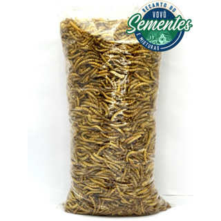 125g Tenébrio Molitor Desidratado INSETO para aves roedores e tartarugas em Oferta na Shopee