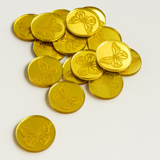 Etiqueta Personalizada 2cm Nome Desenho Tag Lembrancinha Acrílico Espelhado em Oferta na Shopee