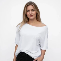 blusa ombro a ombro blusa ciganinha manga curta soltinha confortável gola CANOA