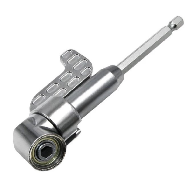Adaptador Angular 105° para Parafusadeira e Furadeira – Extensor de Bits Magnético 1/4” (6,35mm), Aço Reforçado, Ideal p em Oferta na Shopee