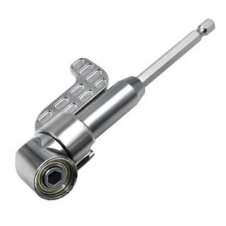 Adaptador Angular 105° para Parafusadeira e Furadeira – Extensor de Bits Magnético 1/4” (6,35mm), Aço Reforçado, Ideal p