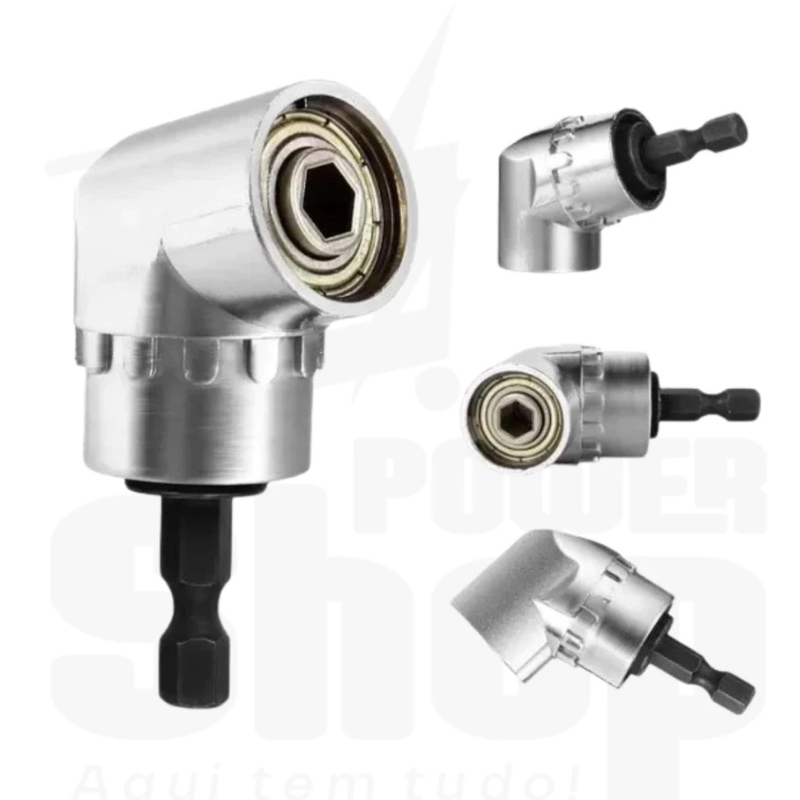 Adaptador Angular Magnético P/ Furadeira Parafusadeira 105° em Oferta na Shopee