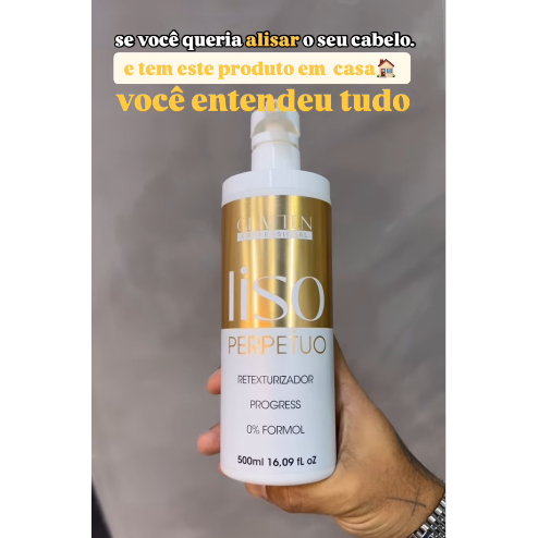 Progressiva Liso Perpétuo Glatten 500ML organica