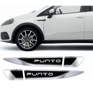 Par Emblema Lateral Punto Todos Resinado Adesivo Paralama Porta em Oferta na Shopee