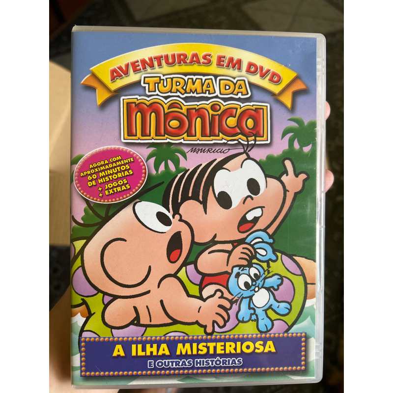 DVD Turma da Mônica: A Ilha Misteriosa