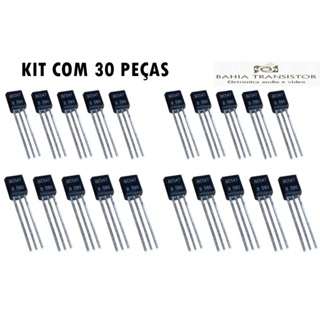 Transistor Bc547 To92  kit com 30 Peças em Oferta na Shopee