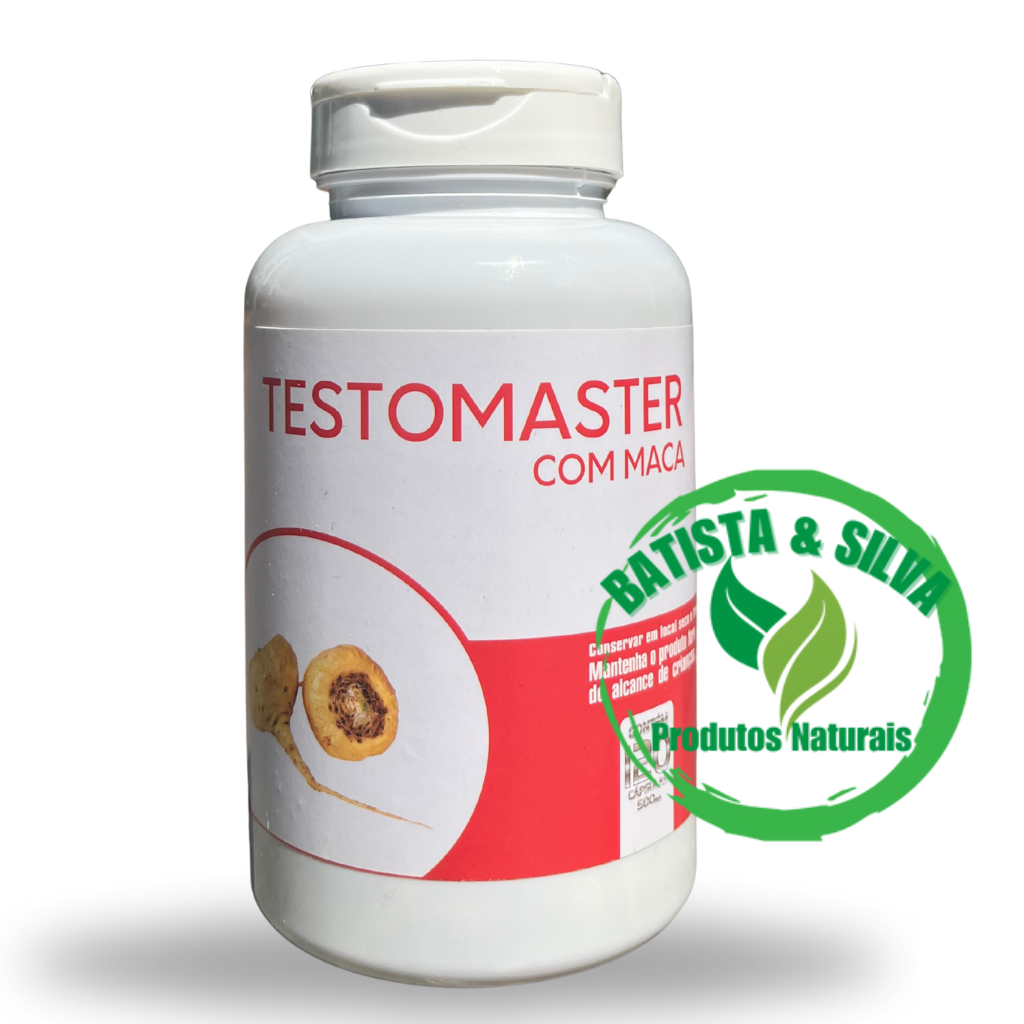 Suplemento Alimentar - TESTOMASTER 120 Capsulas de 500mg