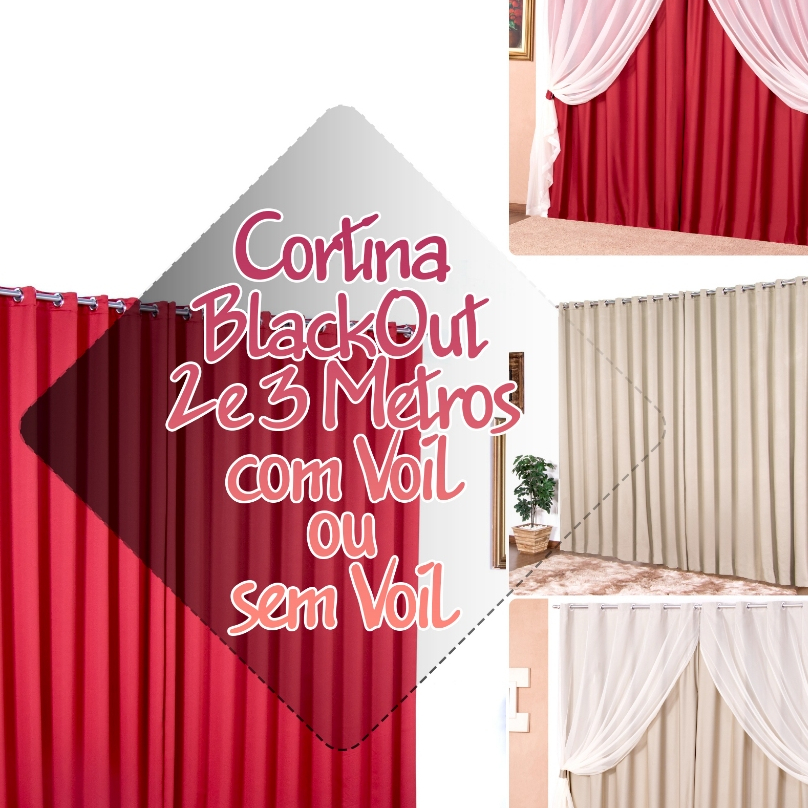 O que é Cortina Tecido Grosso 3 Metros? Guia e Onde Comprar | BuscaProdutos