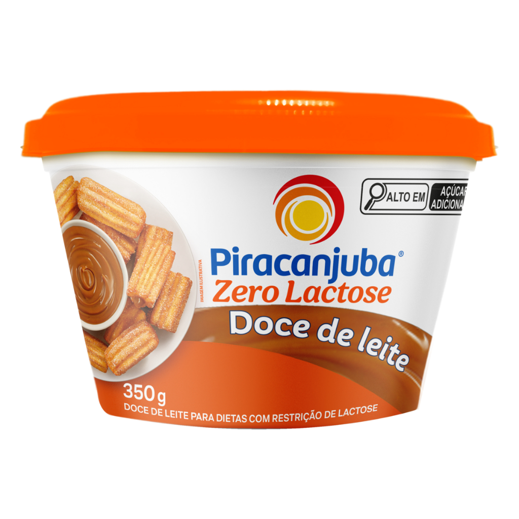 Doce De Leite Zero Lactose Piracanjuba Pote 350g em Oferta na Shopee