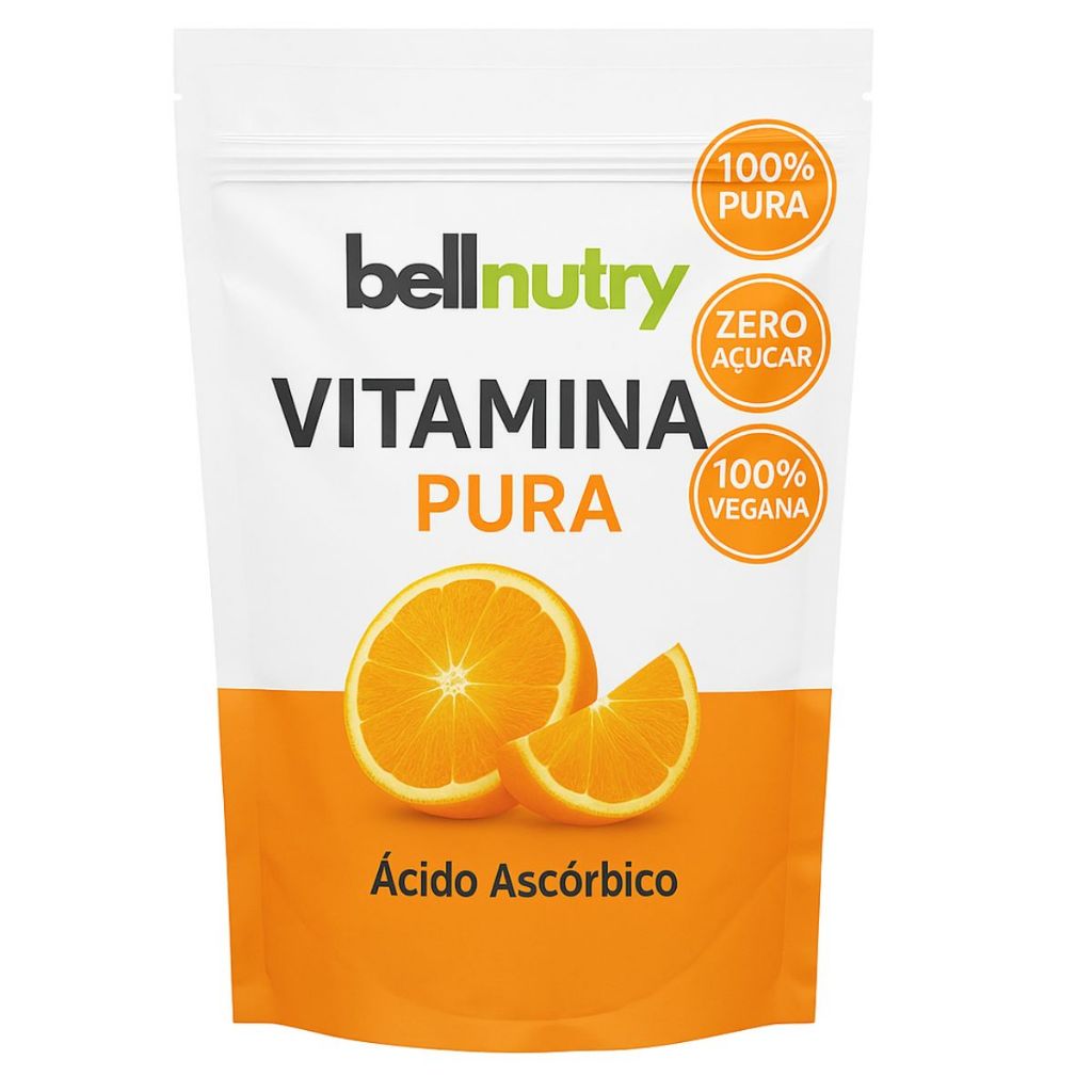Vitamina C 100% Natural Pura Ácido Ascórbico 1kg - Bellnutry Alimentos em Oferta na Shopee