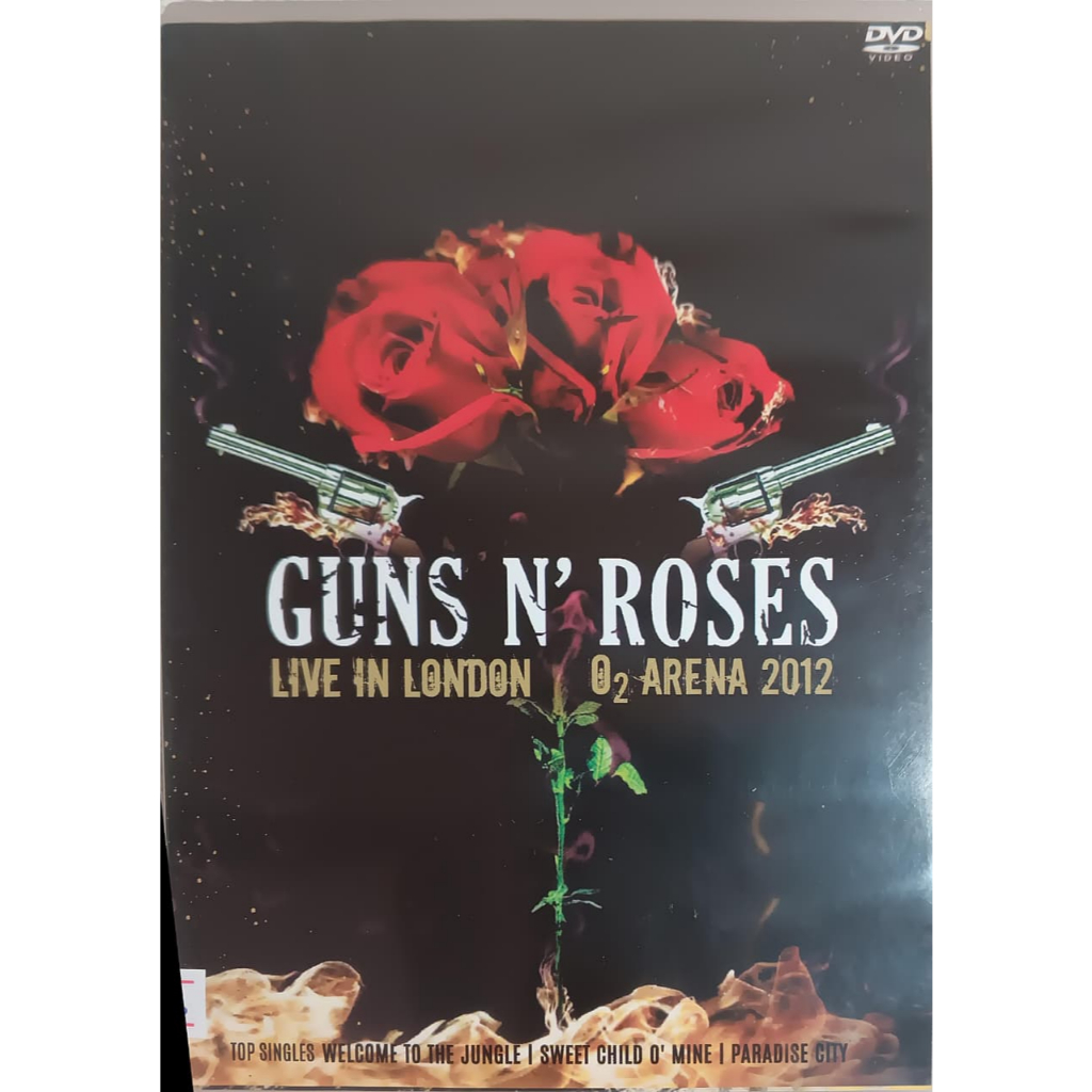 DVD - Guns N' Roses Live In London 02 Arena 2012