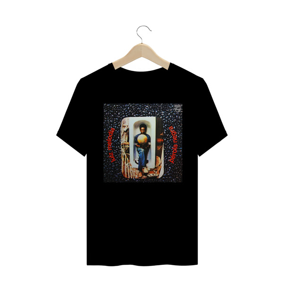 Camiseta "Luiz Melodia - Pérola Negra"