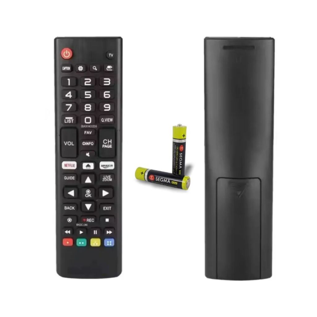 Controle Para Tv Lg Smart E Lcd Universal Com Pilhas PretoControle Para Tv Lg Smart E Lcd Universal Com Pilhas Preto Con
