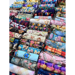 Tecido Tricoline 100% Algodão Estampado em Oferta na Shopee