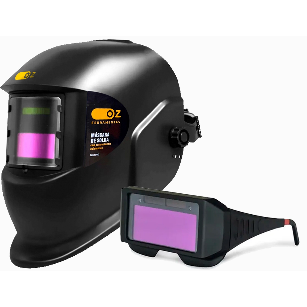 Mascara De Solda Escurecimento E Óculos De Solda Para Soldador OZ em Oferta na Shopee