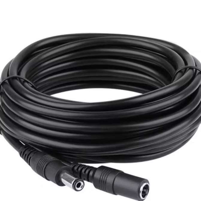 Cabo Fêmea para Macho 12v 5v 24v Cabo Adaptador Fonte de Alimentação CCTV Câmera IP/Tira Led em Oferta na Shopee