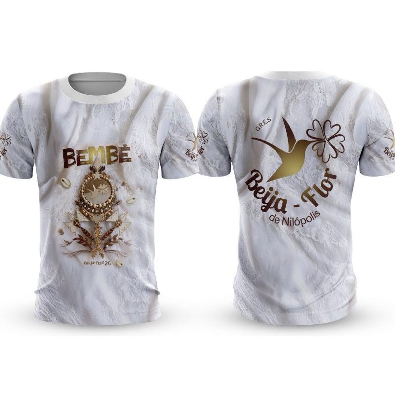 Camisa enredo da beija-flor 2026 em Oferta na Shopee