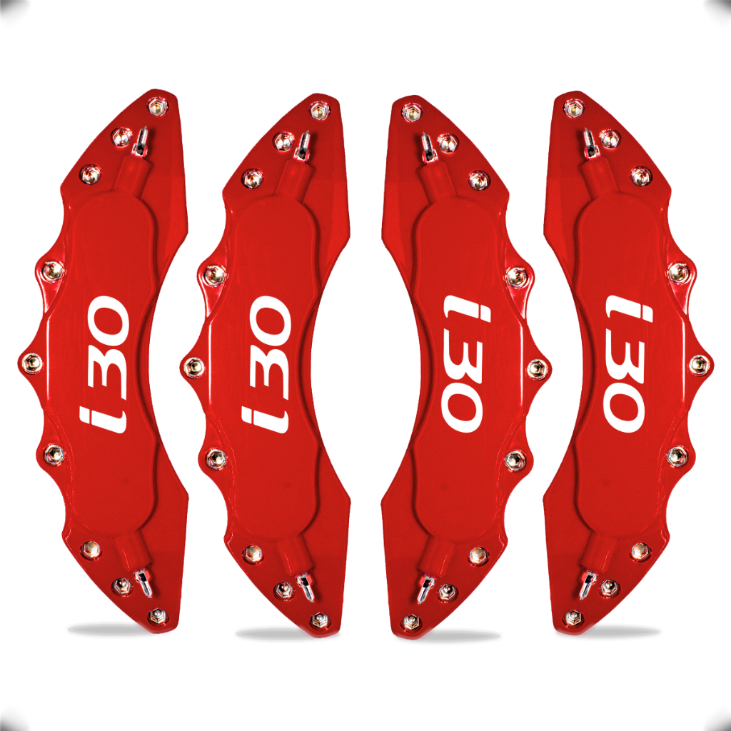 Capa de Pinça de Freio Universal Esportiva Hyundai i30 CW GLS GD Comfort Style Premium Sport Turbo + Cola Adesiva