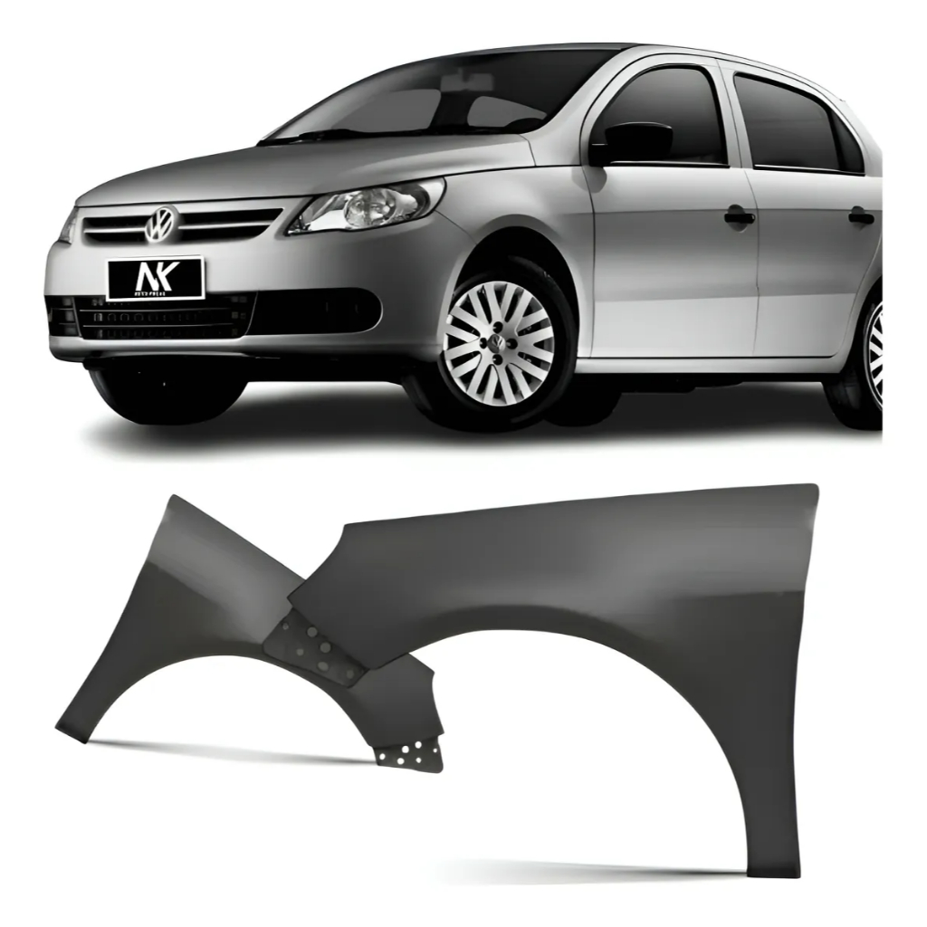 Paralama Dianteiro GOL G5 2009 2010 2011 2012 Esquerdo em Oferta na Shopee