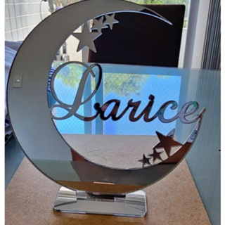 TOPO PARA BOLO EM ACRILICO LUA moon em Oferta na Shopee