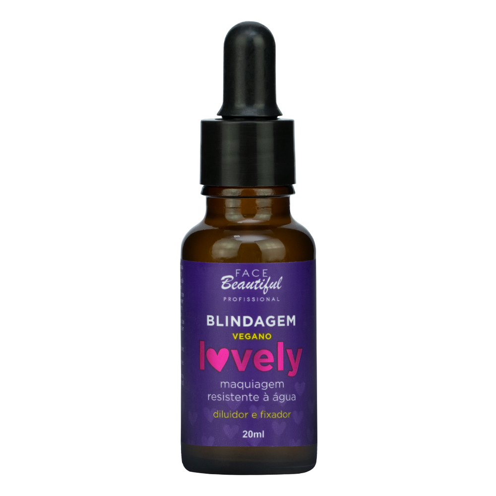 Blindagem Diluidor Original Resistente a Água Lovely Face Beautiful 20ml