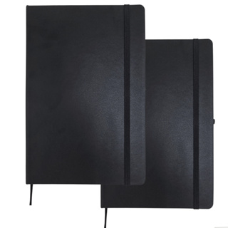 2 Cadernetas Anotação A5 Executiva SKETCHBOOK Tipo Moleskine Couro Sintético Premium em Oferta na Shopee