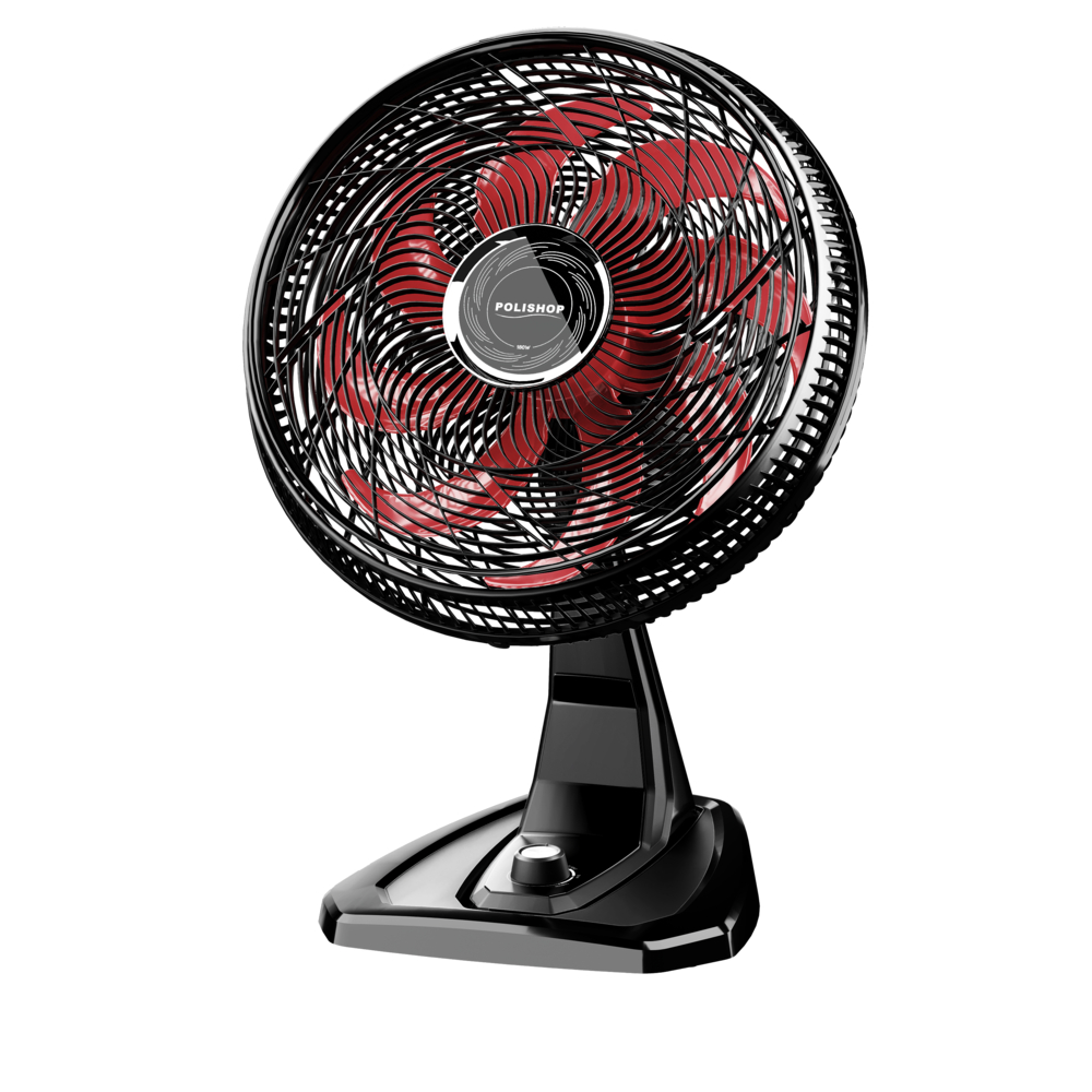 Ventilador de Mesa e Parede Silencioso Potente e Econômico 180W 8 Pás de 50cm POLISHOP em Oferta na Shopee