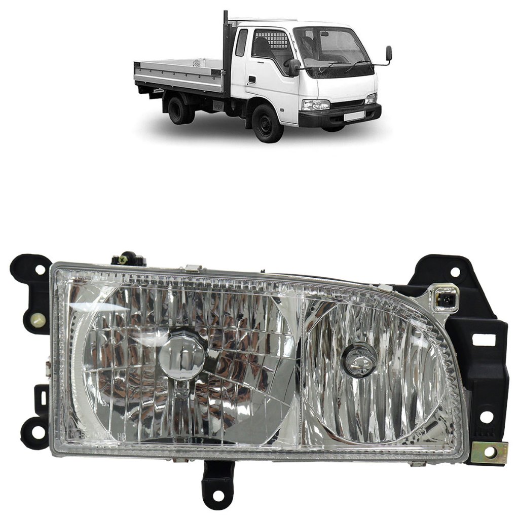 Farol Dianteiro Bongo 1998 1999 2000 Lente Lisa Máscara Cromada em Oferta na Shopee