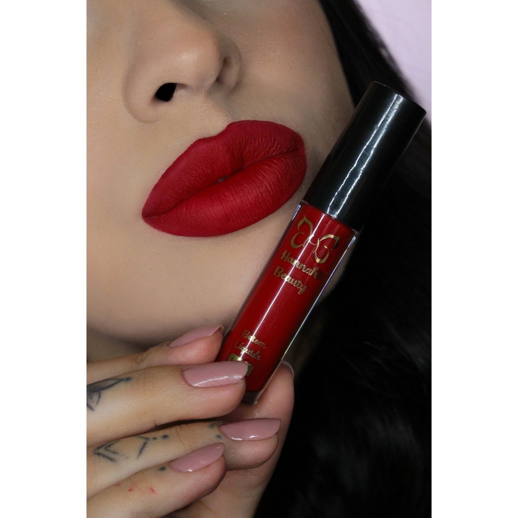 Hannah Beauty - Batom Matte - Hannah em Oferta na Shopee