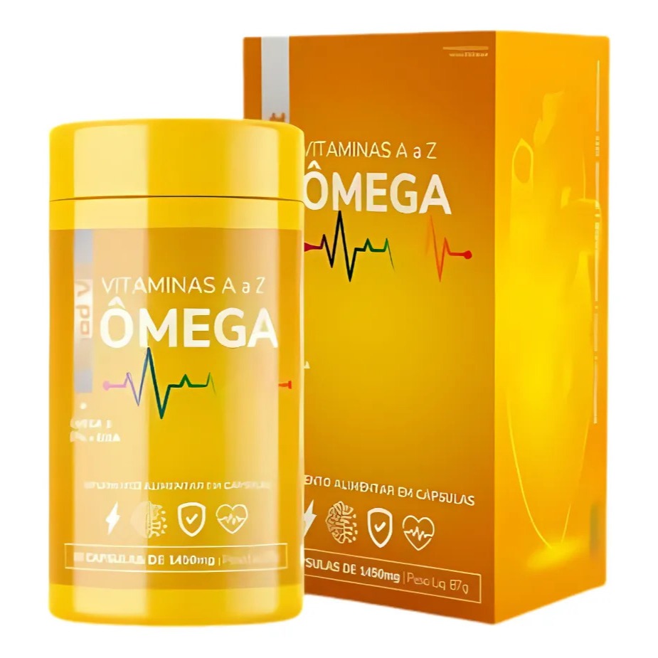 Suplemento Ômega 3 Vitaminas A a Z 60 Cápsulas Epa Dha Good Vit Sem Sabor