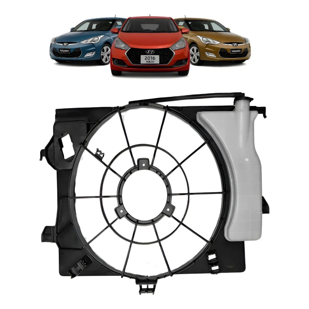 Defletor da ventoinha Hb20 2013 2014 2015 2016 Veloster