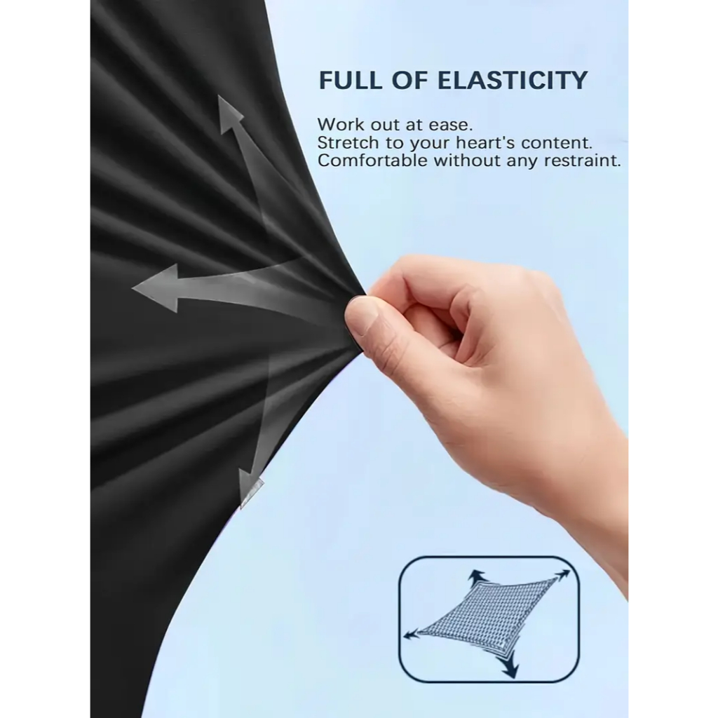 Bermuda Short Masculino Praia 2 Bolsos Zíper Secagem Rápida