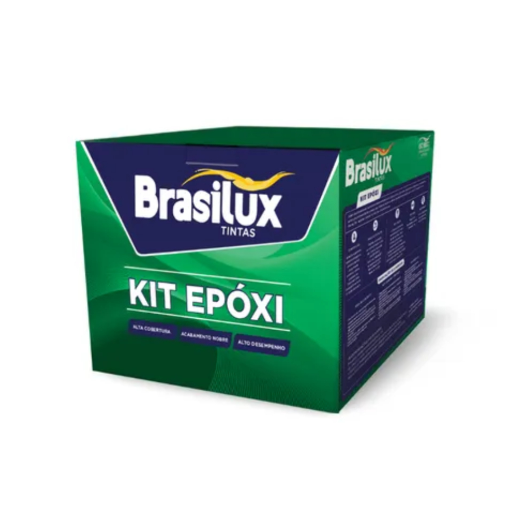Kit Primer Epóxi Pra Adesão Cinza N6,5 Brasilux em Oferta na Shopee