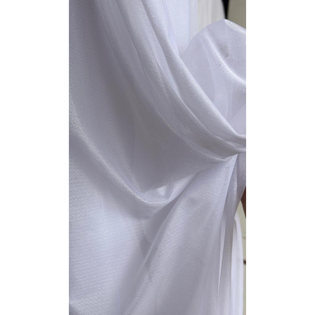 Entretela de Malha Tecido Colante Branca e preta - 1, 2, 3, 5  metros x 150 Largura em Oferta na Shopee