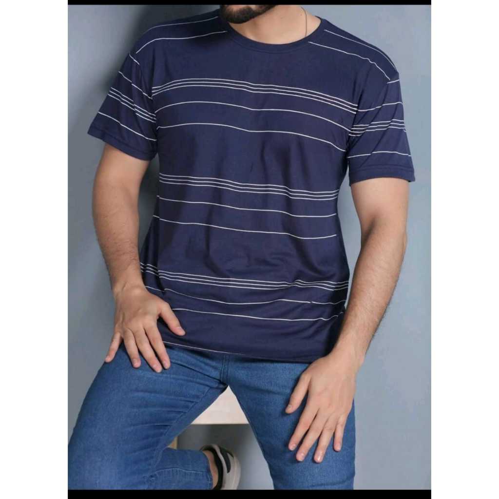 Kit 2 Camisetas algodão Eatampada básico masculina Gola Careca — imagem 2 de 2