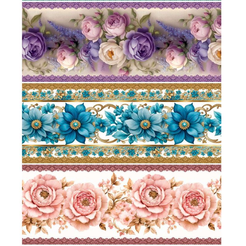 BARRADO DIGITAL FLORAL ESPLENDOR 0,55x1,50m