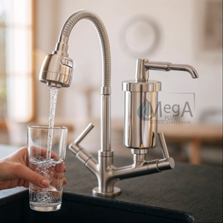Torneira de Bancada Metal Inox Filtro Gourmet em Oferta na Shopee
