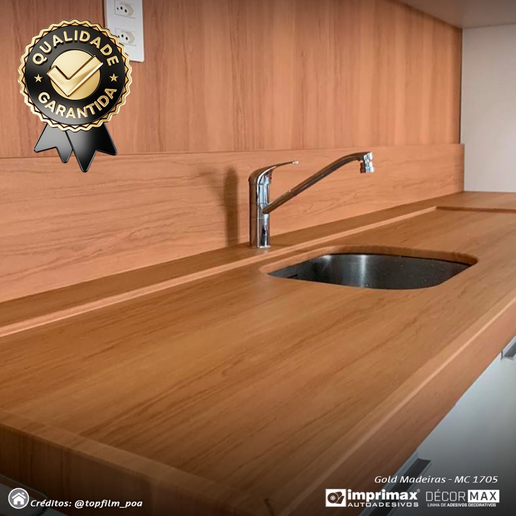 Papel De Parede Adesivo Lavável Banheiro Pia Cozinha Moveis Paredes Madeira Carvalho MC1705 - 60cm em Oferta na Shopee